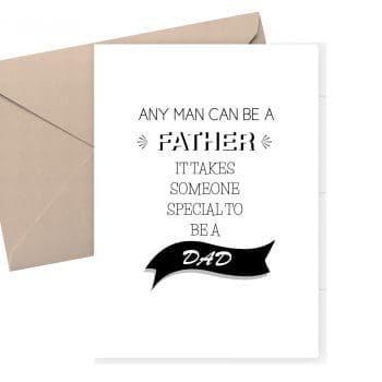 Father's Day Card. Card for Dad