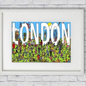 London - Personalised Illustration - Urban Makers