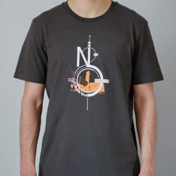 Crouch End N8 - London Dark Grey Graphic T-Shirt