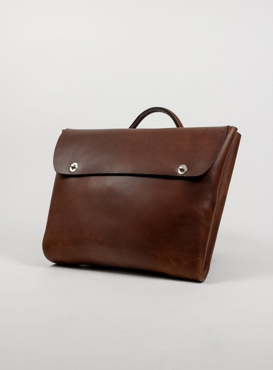 Leather Backpack - minimal satchel design