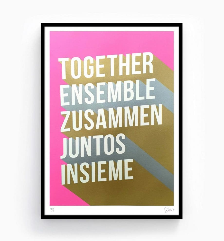 Together - Limited Edition Screen Print