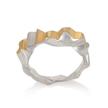Shard Ring Silver and Gold