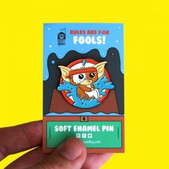 Rules are for fools Gizmo Enamel pin