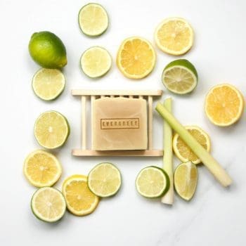 Lime and Lemongrass Soap - 100% Natural