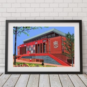 Anfield Stadium Liverpool Art Print 