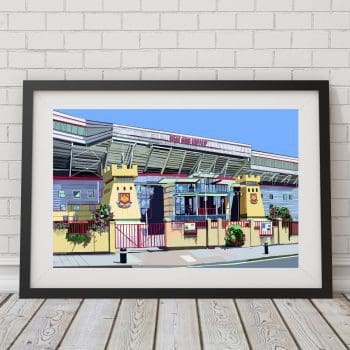 West Ham United Stadium art print
