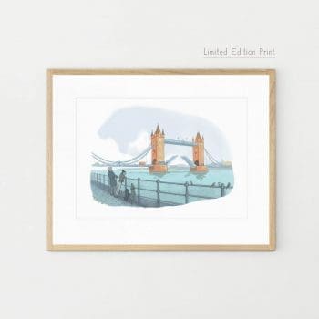 London's Tower Bridge - London artwork