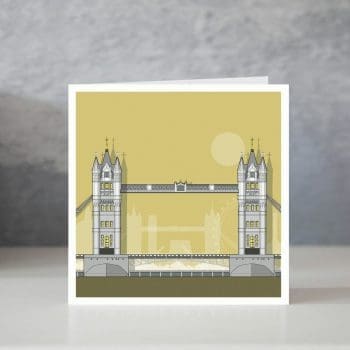 London Tower Bridge Gold Card