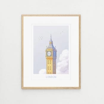 Big Ben London artwork