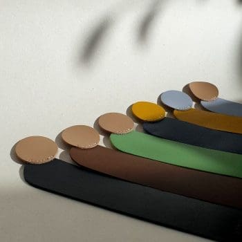 Leather Bookmark - Choice of Colours