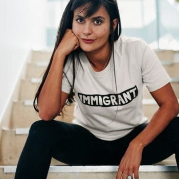 White Immigrant T-shirt