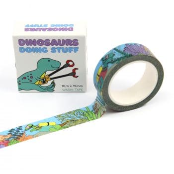 Under the sea dinosaur Washi tape