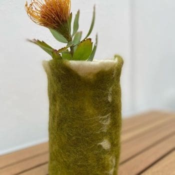 Moss, Felt Vase and Pot Cover