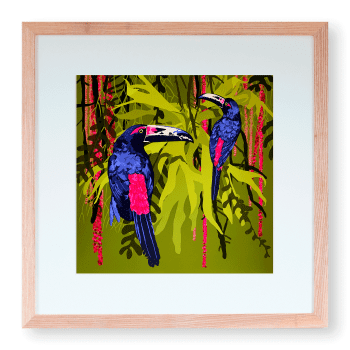 ‘ Toucans in the Jungle’ Fine Art Print