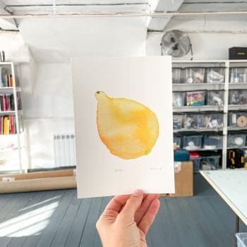 Lemon - Art print