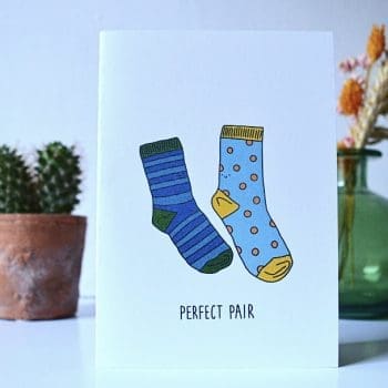 Anniversary Card | Valentine’s Card “Perfect Pair”