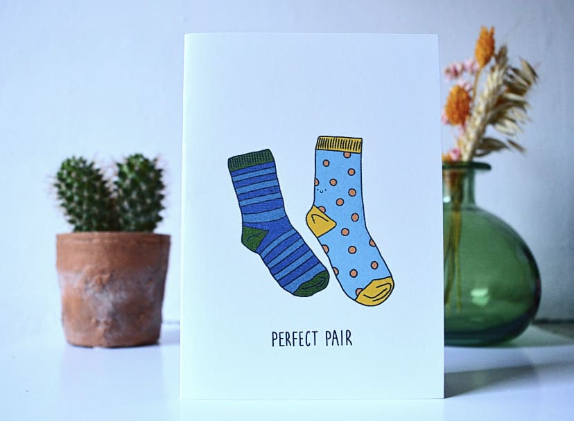 Anniversary Card | Valentine’s Card “Perfect Pair”
