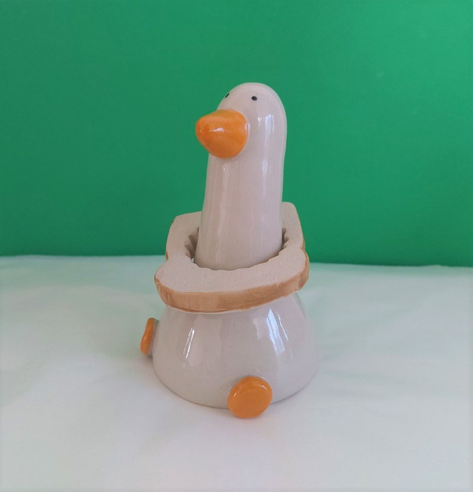 Silly GOOSE - Handmade Ceramic Goose