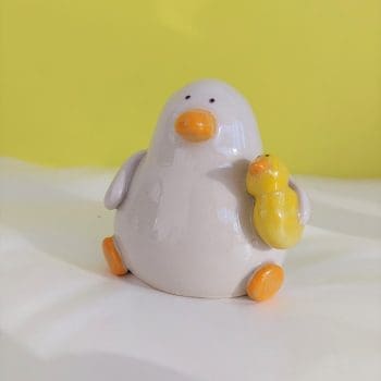 Val with the Pal - Handmade Ceramic Duck