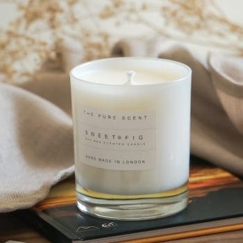 Sweet Fig Soy Candle in a Glass - Urban Makers