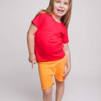 Kids Organic and Recycled Brushed Fleece Cotton Shorts
