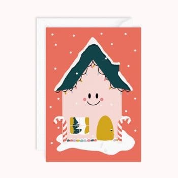Festive House | Christmas Greeting Card - Urban Makers
