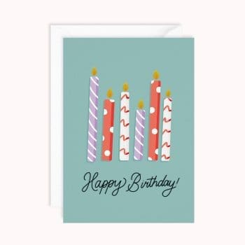 Happy Birthday Candles | Gender Neutral Birthday Card