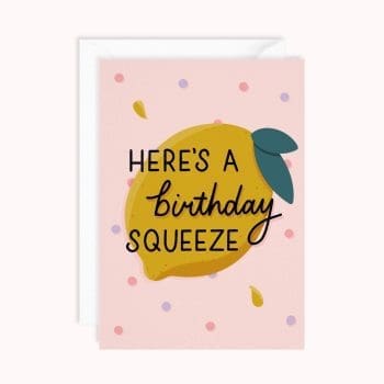 Birthday Squeeze Greeting Card | Cute Birthday card