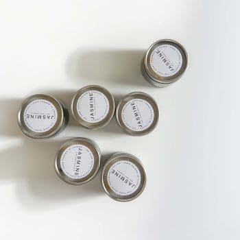 Jasmine Candle - 50g Mini Soy Candles in a Tin