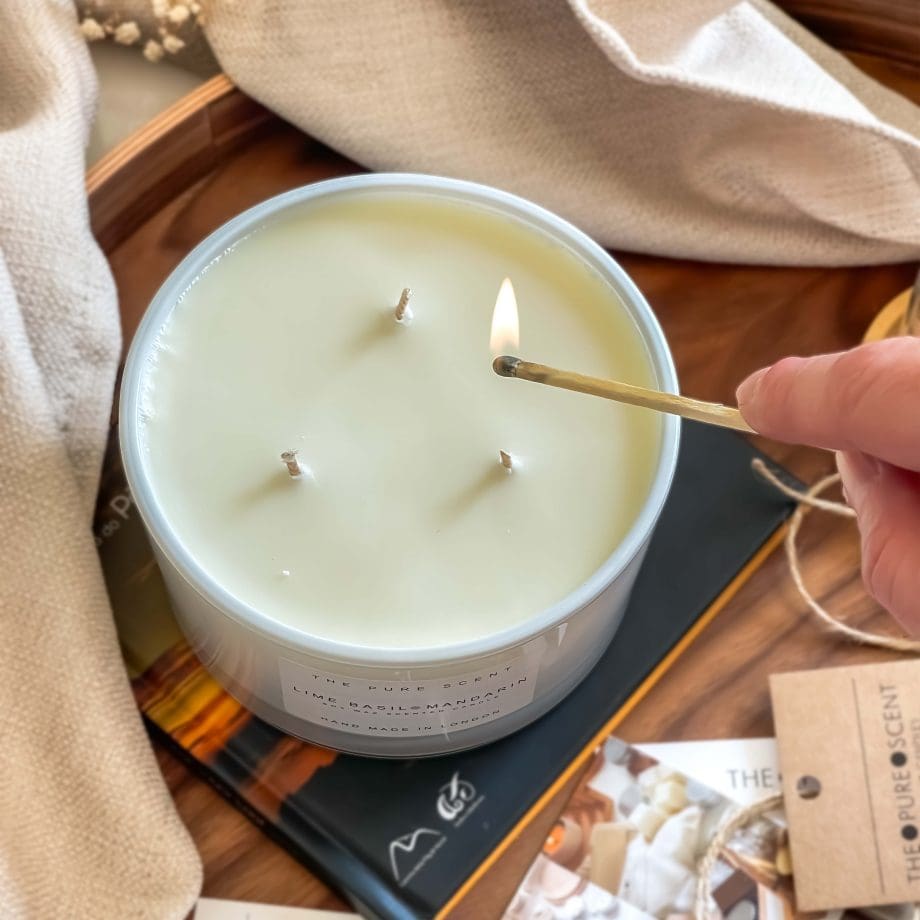 3 Wick Soy Candle - 450g Large
