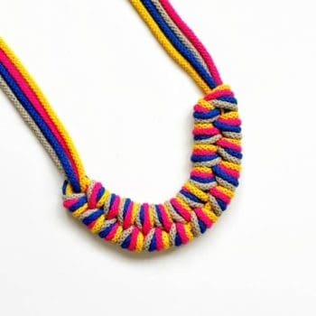 The Robin Cotton Necklace - Multicoloured