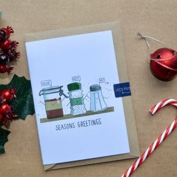 Christmas Card “Seasons Greetings”