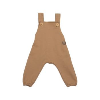 Baby and Toddler Beige Dungarees