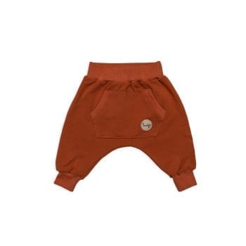 Baby and Toddler Burnt Orange Jogger Trousers