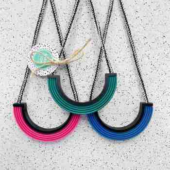 Chunky Semicircle Necklace