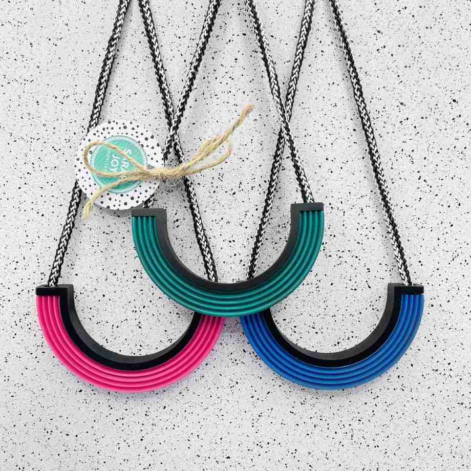Chunky Semicircle Necklace
