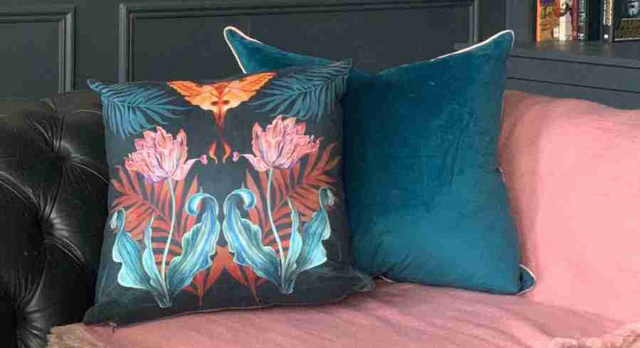 Art Deco Gift Ideas - velvet cushions 